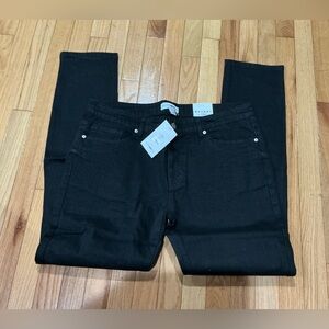 Fashion Nova Men's Jet Black Slim Jeans NWT